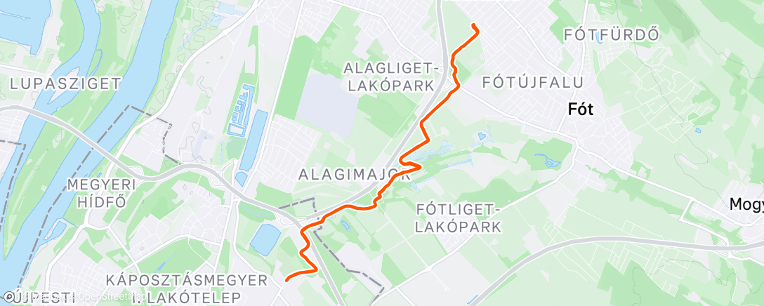 Карта физической активности (Morning Walk)