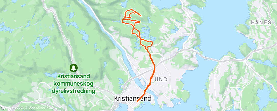 Map of the activity, Sesongstart