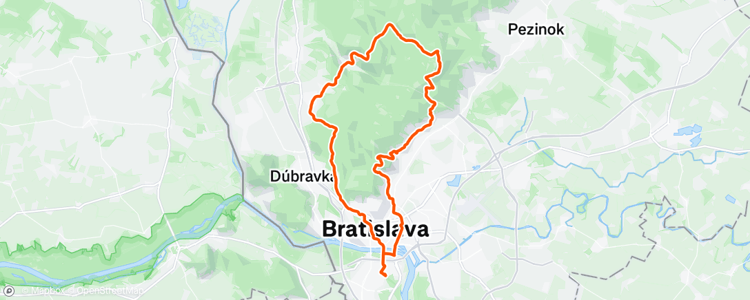 Map of the activity, Hlbok Zidin Kacin 3strom Mariank PodKozli Kosar Dusick Raca OhnavJar Koziar