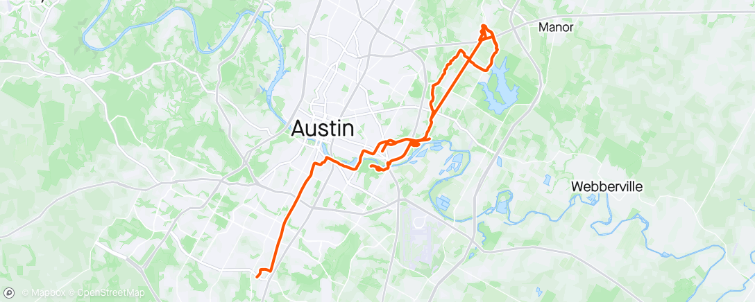Map of the activity, National ride to work day +bonus lunch ride