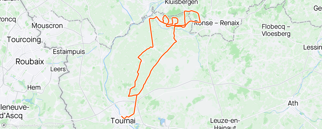 Map of the activity, Franco-Belge 1.Pro