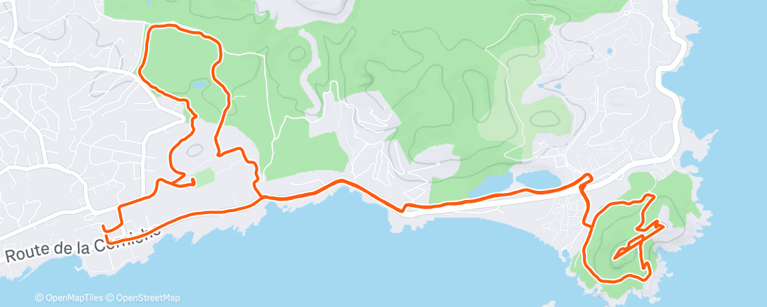 Map of the activity, Utmb à minima !