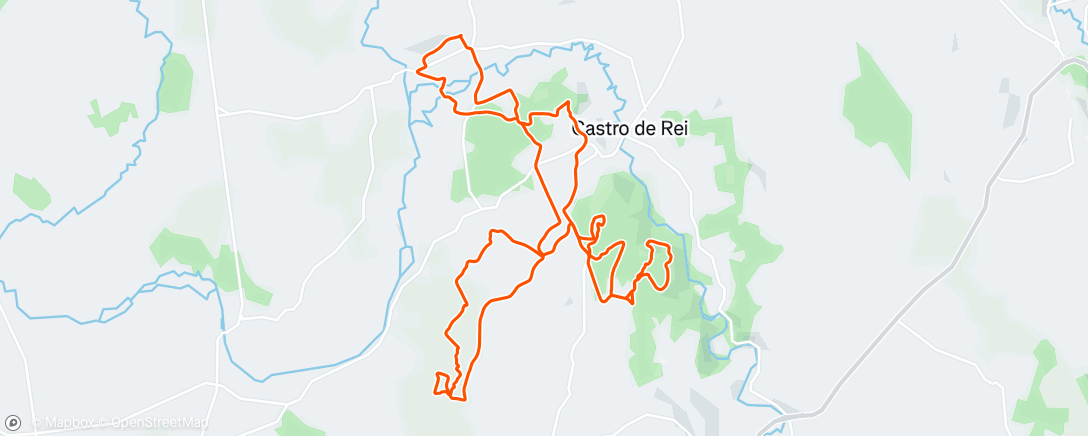 Map of the activity, KDD Navideña Coyote