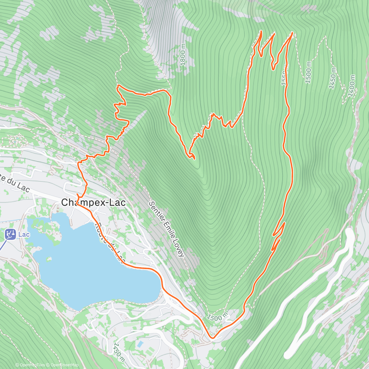 Map of the activity, À défaut de bonne neige...Aller chercher le soleil en basket et s en mettre plein les yeux