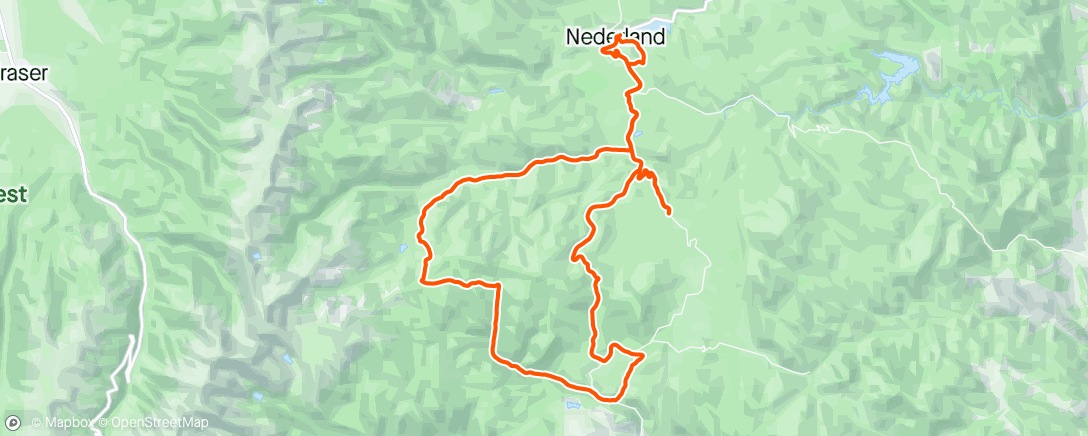 Map of the activity, Ned Recon with Heather and Dre