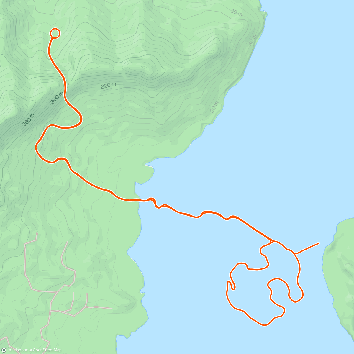 Mapa da atividade, Zwift - Climb Portal: Cheddar Gorge at 125% Elevation in Watopia