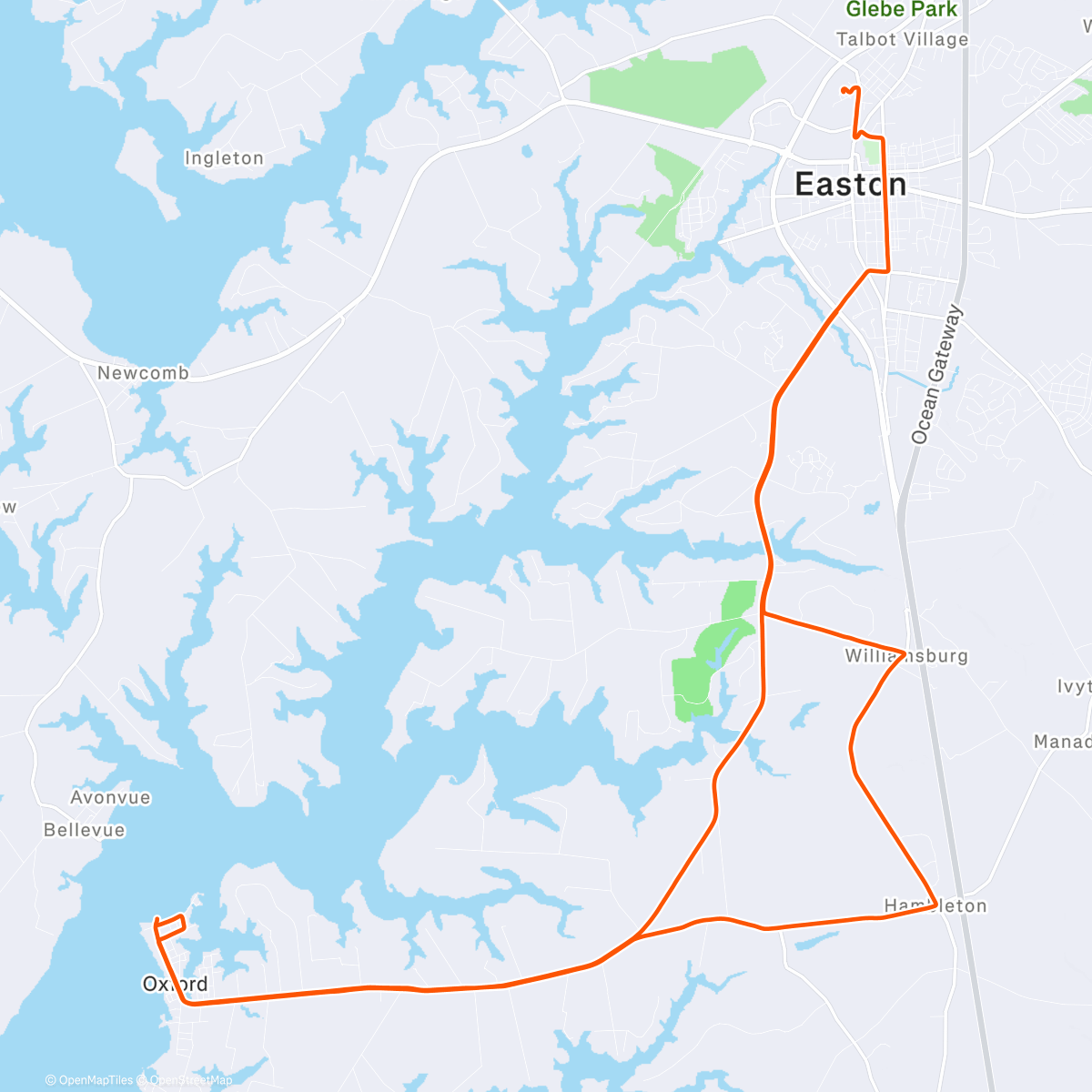 Map of the activity, Weather Permitting …
