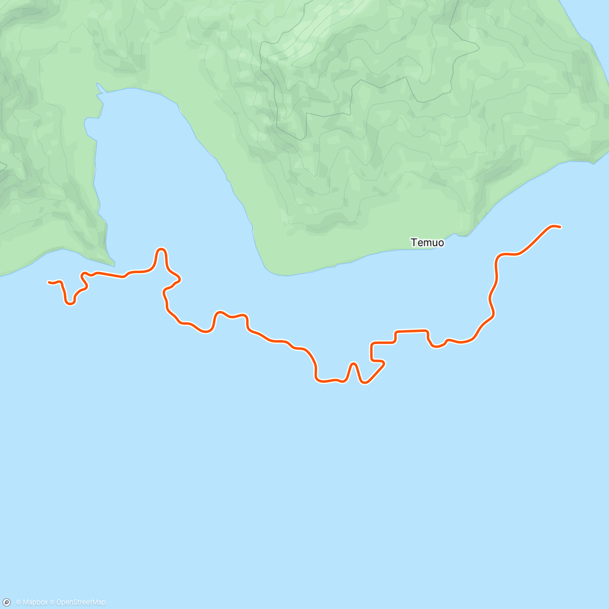 Map of the activity, Zwift - Pacer Group Ride: Sugar Cookie in Watopia with Bernie