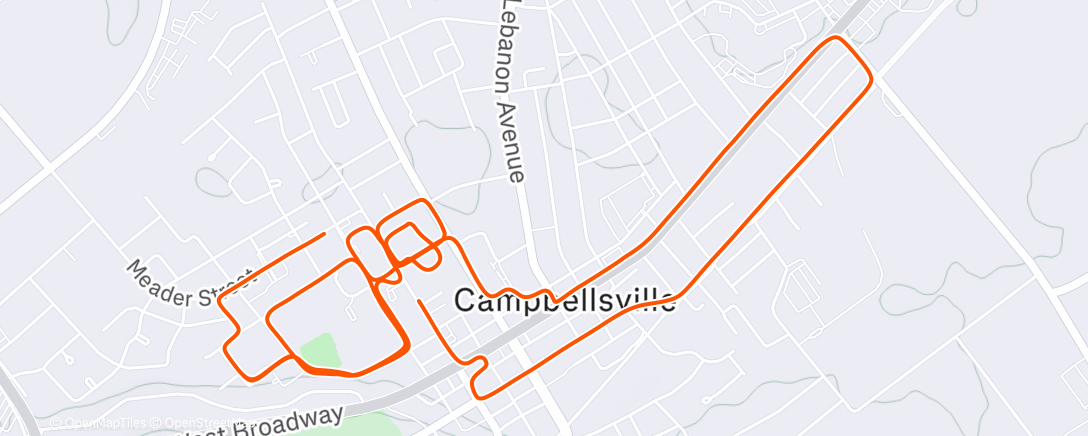 Map of the activity, The pit of routes 🕳️