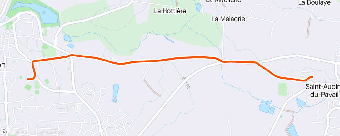 Map of the activity, Rdv à Chatô