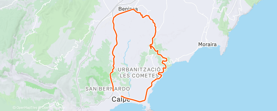 Карта физической активности (Fietsen)