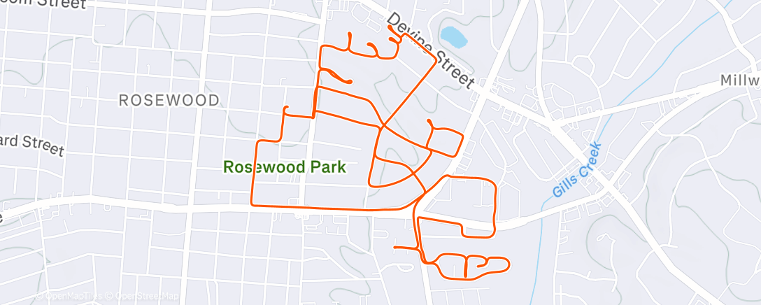Map of the activity, Zoom Zoom.