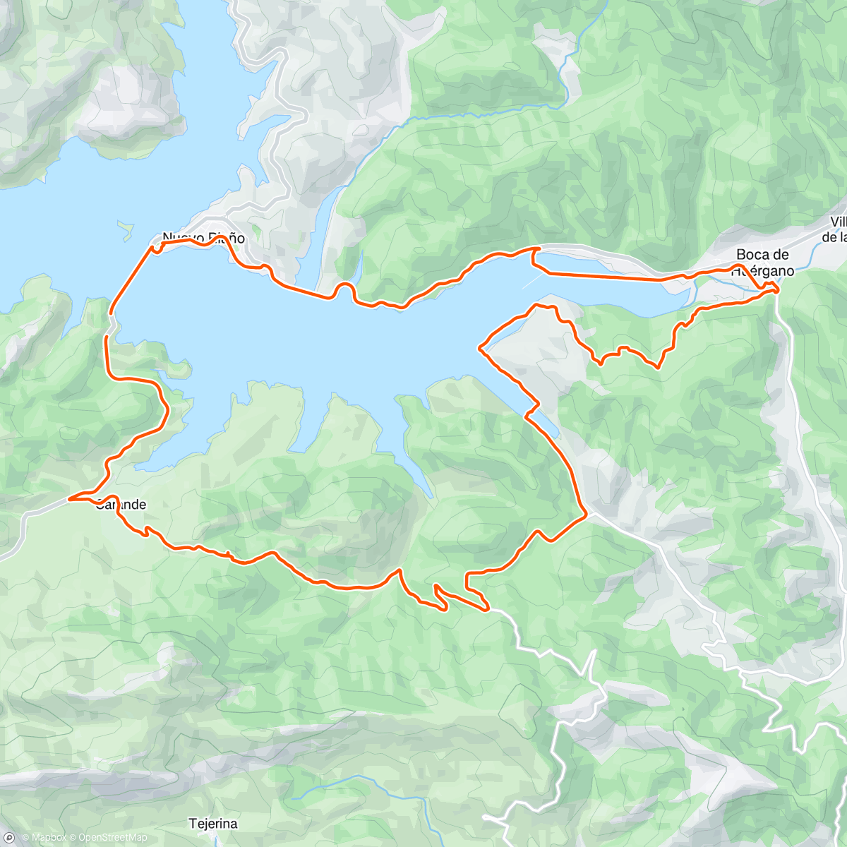 Map of the activity, Gravel magic