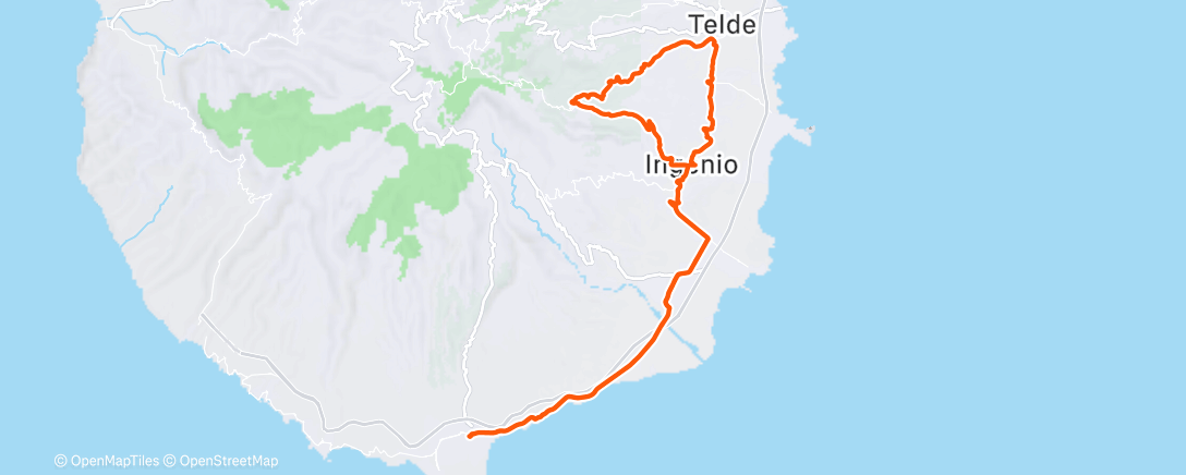 Peta aktivitas, Ciclismo