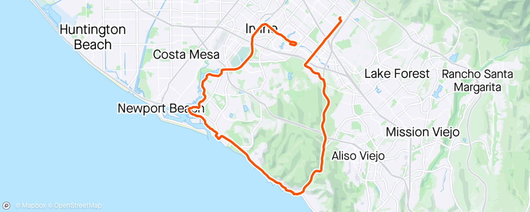 Map of the activity, RNR night ride 🥵🥵🥵