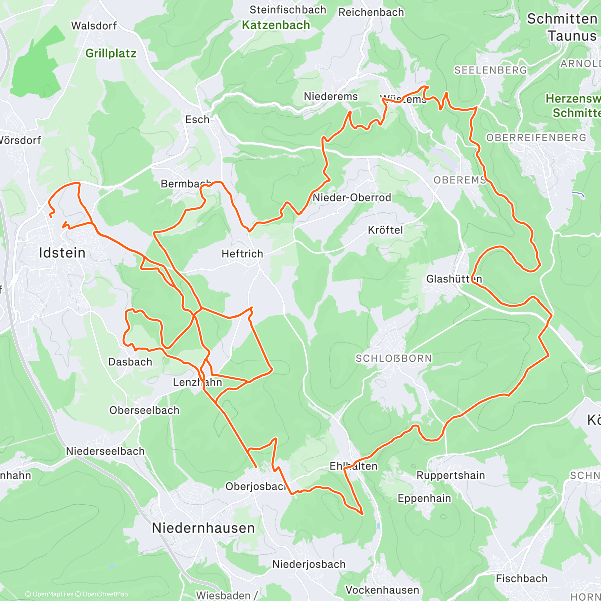 Карта физической активности (Taunustaler Xmas Hm Spenden-Battle 🎅 🎄)