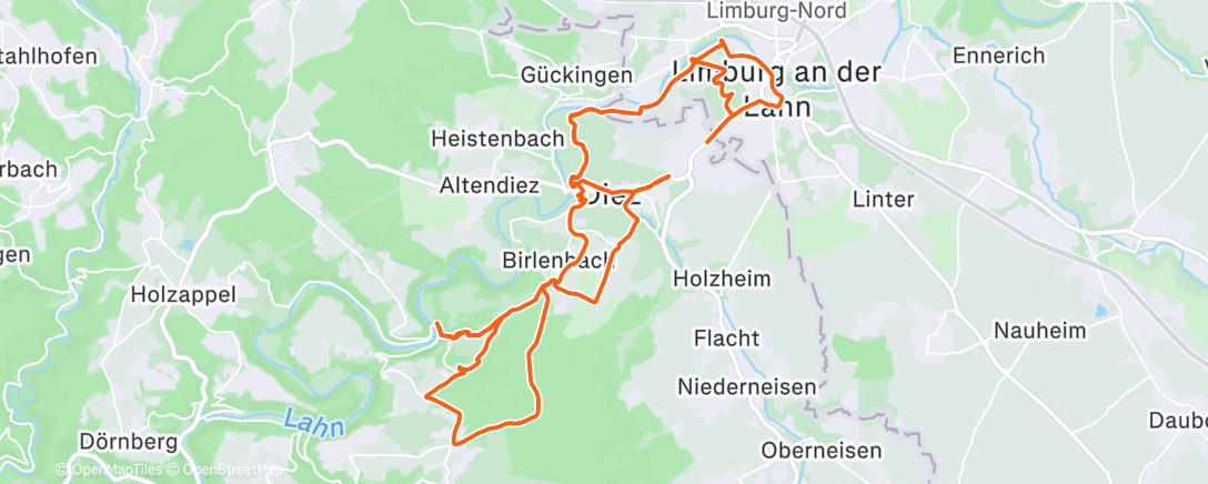 Map of the activity, Taunustaler Xmas Hm Battle