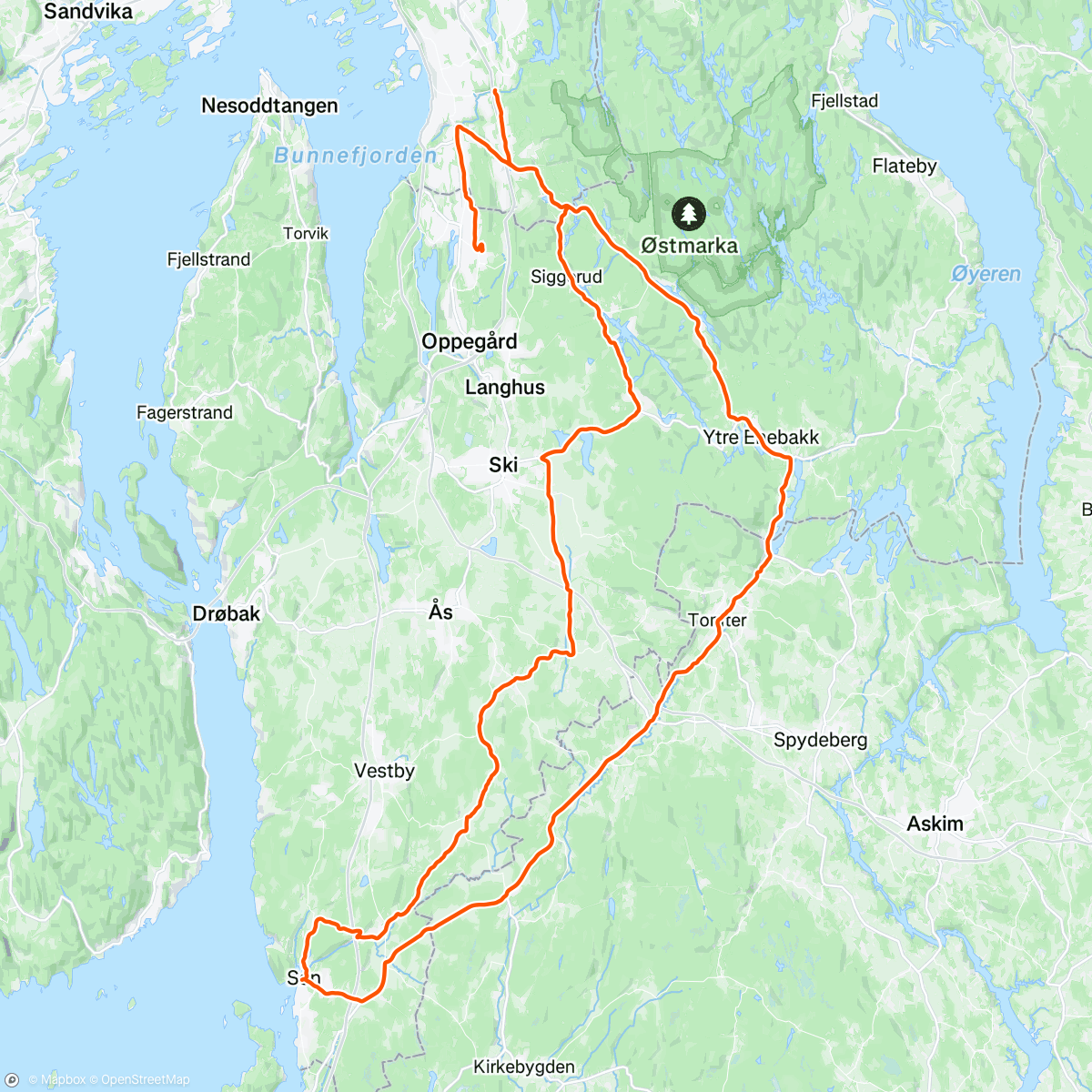 Map of the activity, BOW Gran Fondo 🎀🔥