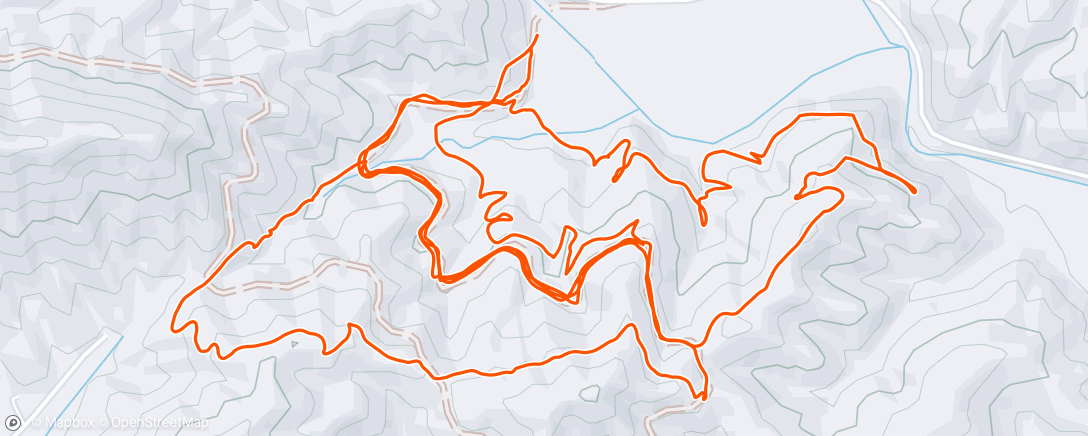 Map of the activity, Afternoon Ride