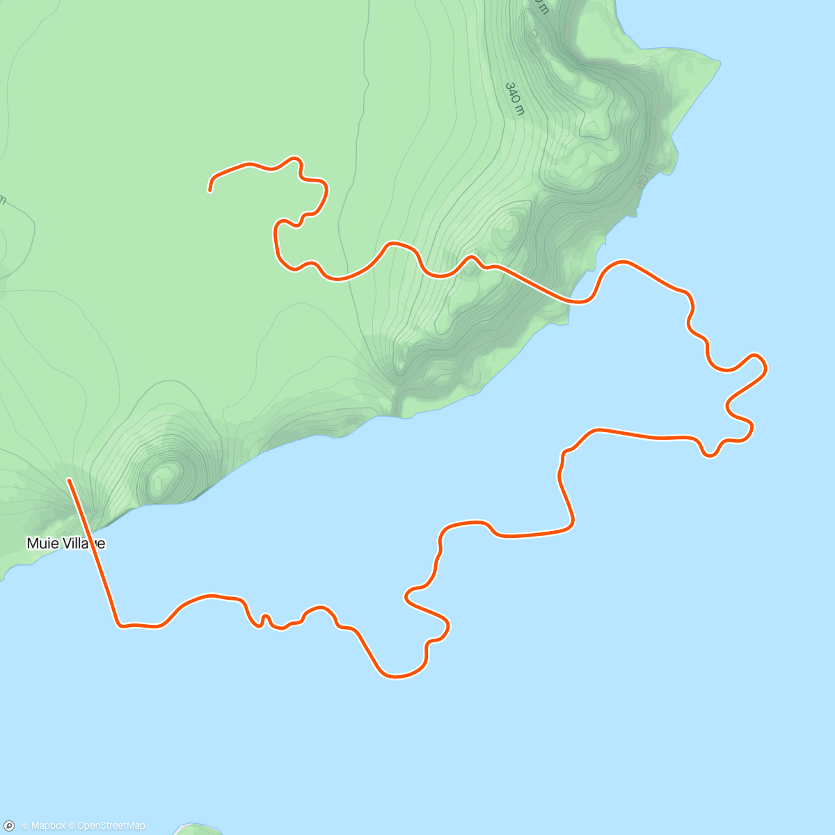Map of the activity, Zwift - Watopia's Waistband in Watopia