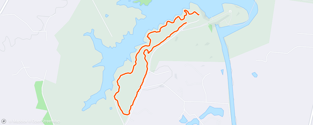 Map of the activity, 420 Hike Break