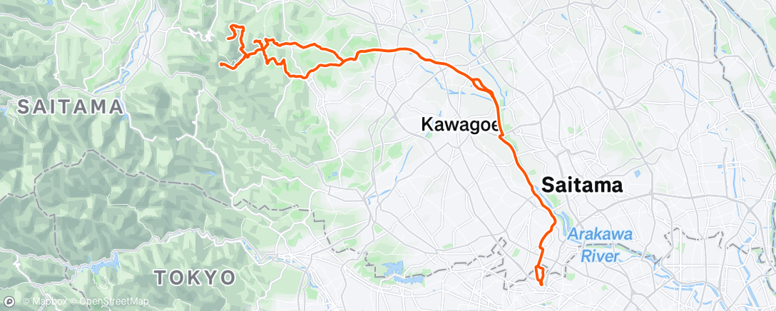 Map of the activity, 大隊訓練　屍