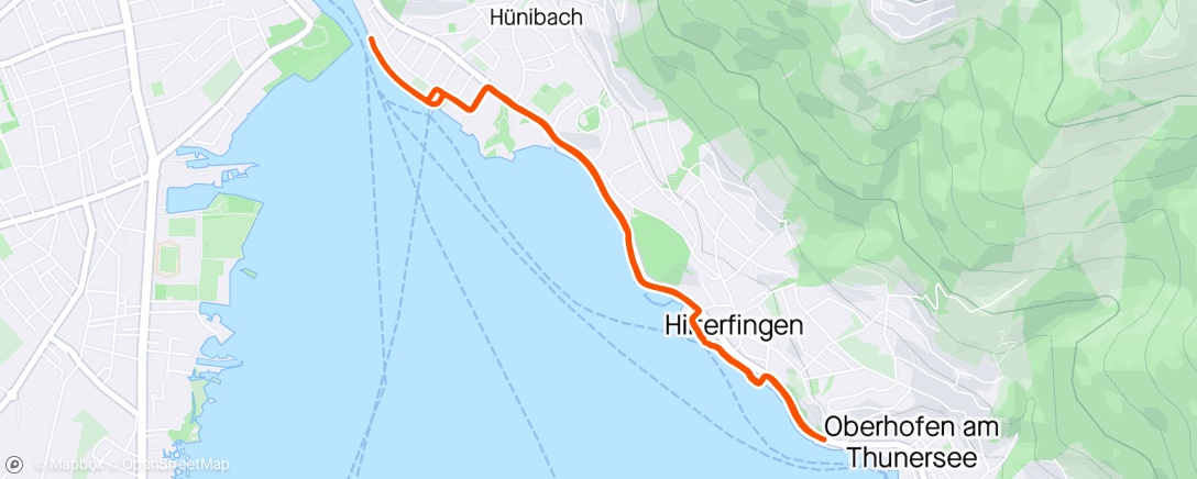 アクティビティ「Swiss Surfing」の地図