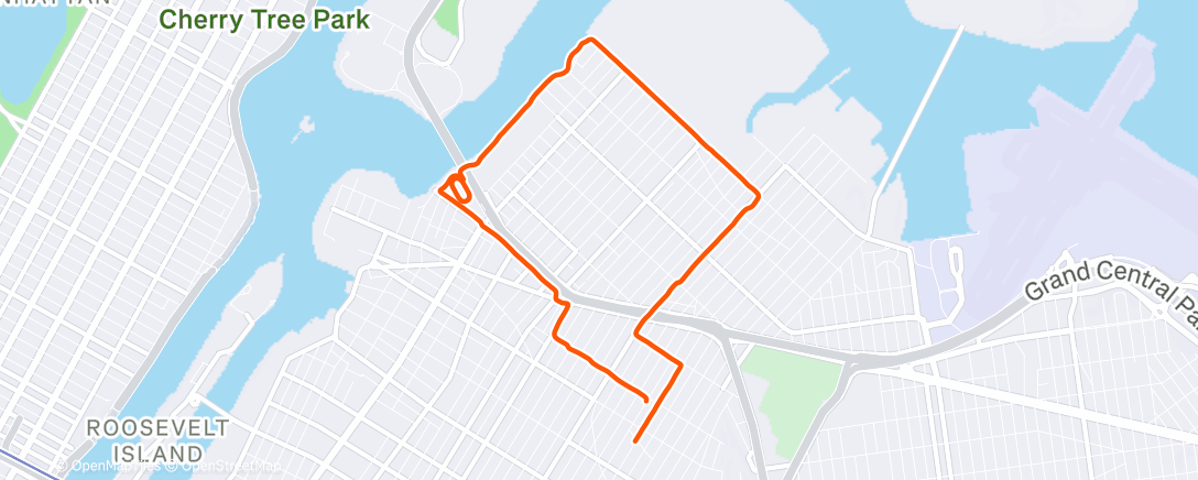 Map of the activity, 🏃🏼‍♂️ Afternoon Run