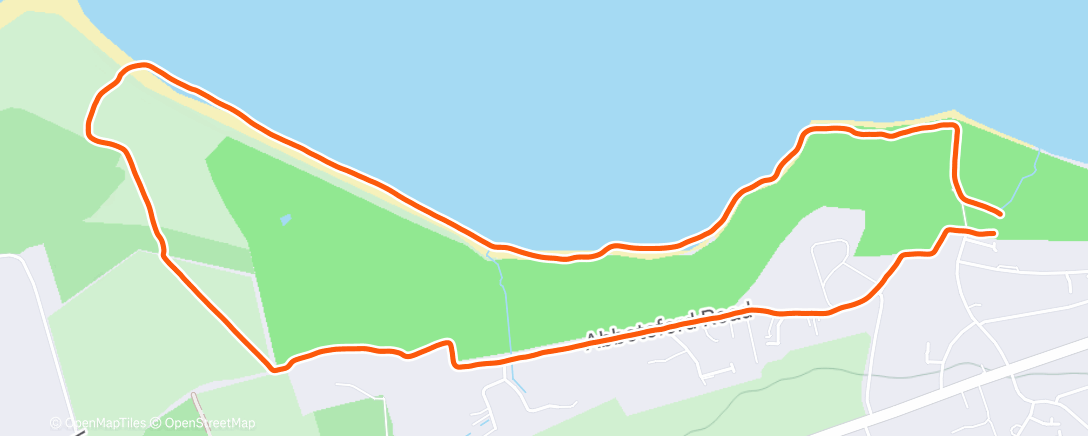 Map of the activity, Breaking it to Jimmy I had to get the Bubble & Squeak on…