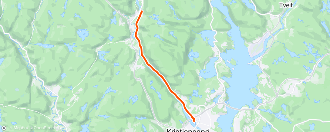 Map of the activity, Intervall Sødalsiden😅🤩