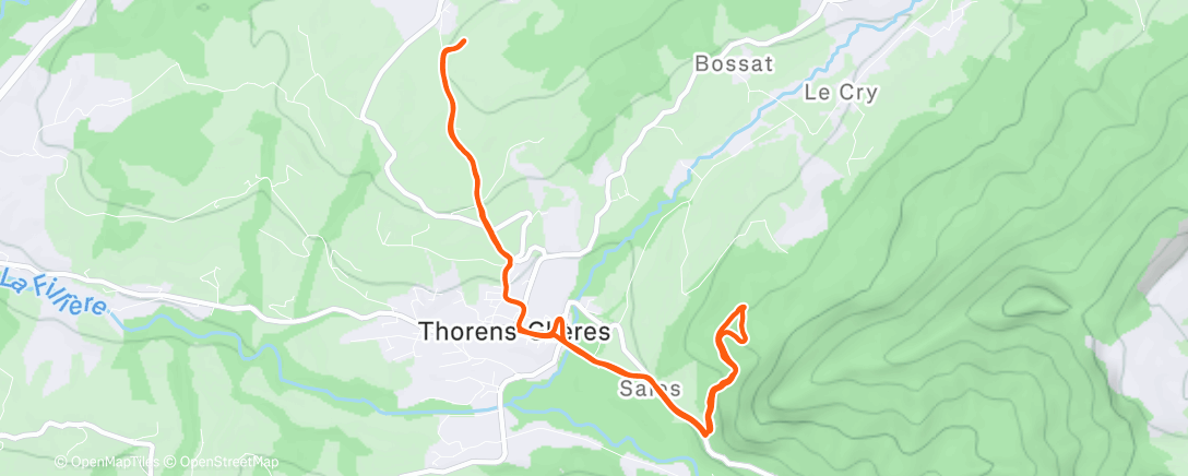 Mappa dell'attività RC avec Alicia