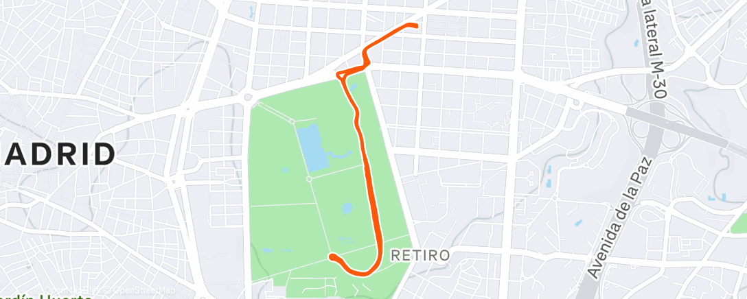 Map of the activity, 4x5’Z3