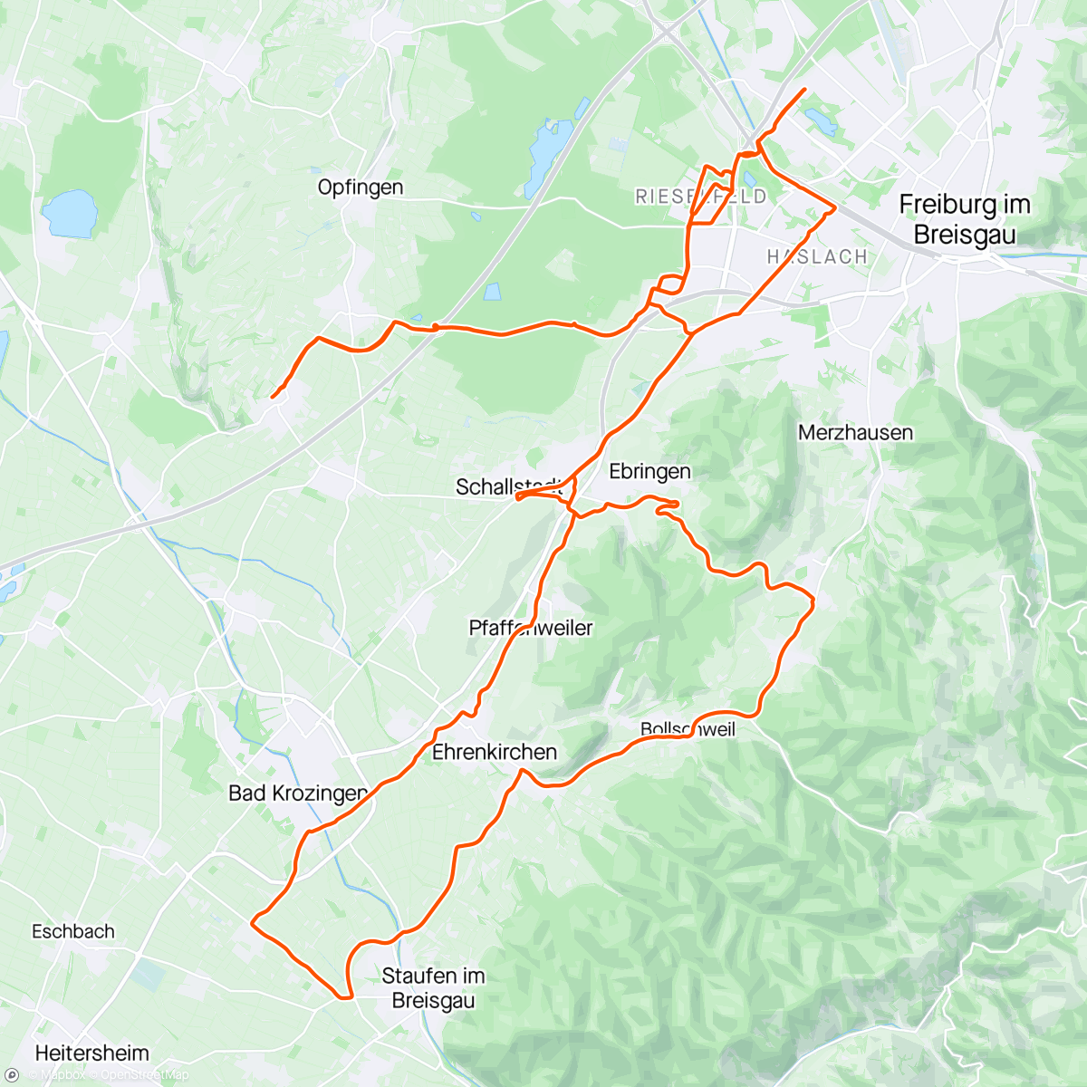 Map of the activity, Ryzon Ride - mit einem Hauch Frühling 🥰
