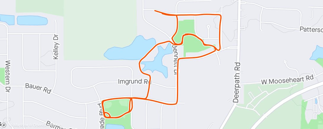 Map of the activity, 2nd run this year lol