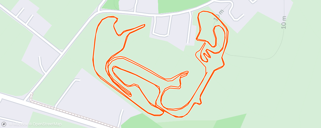 Map of the activity, Leinster cx champs