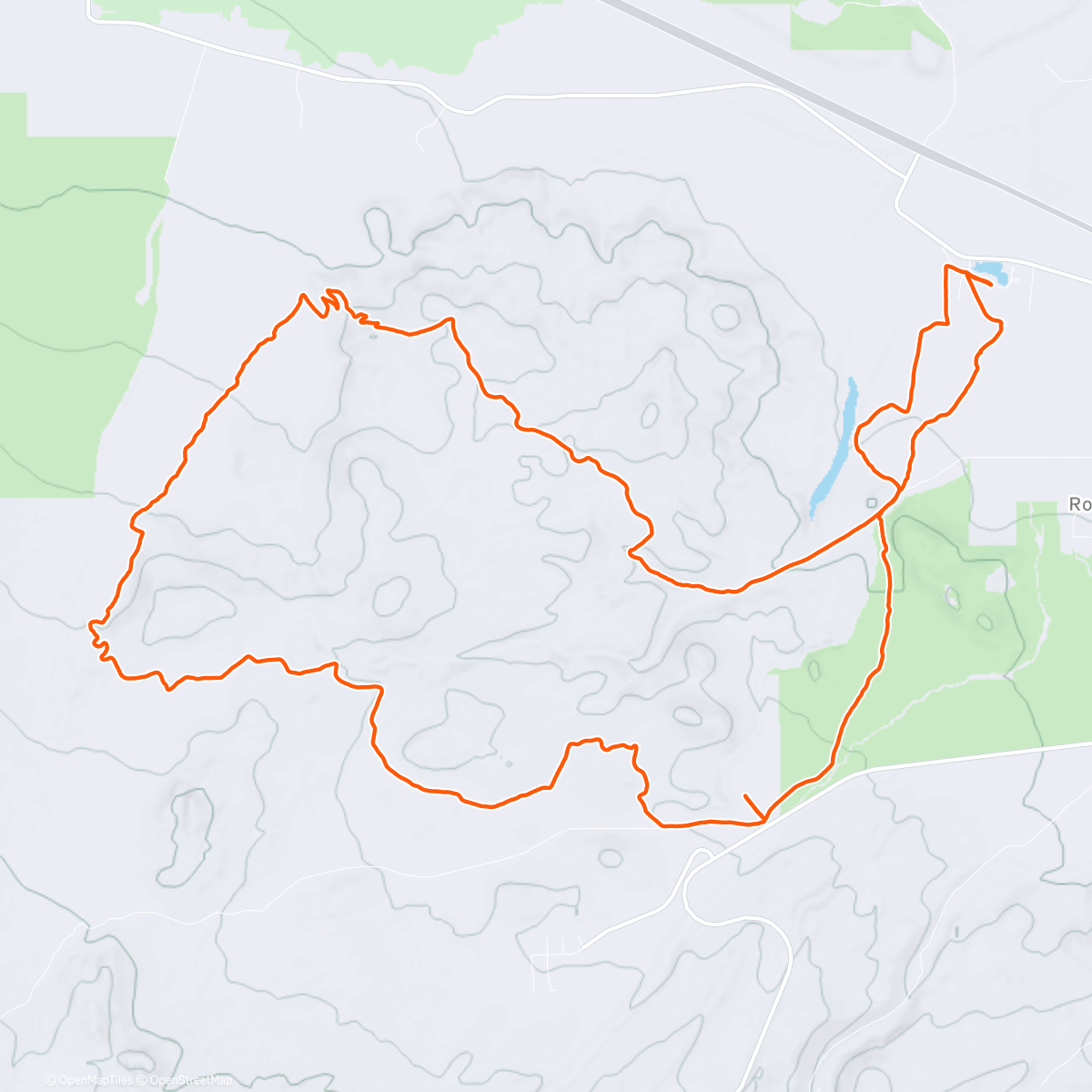 Map of the activity, sunday yogggg