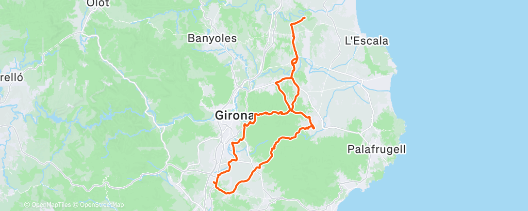 アクティビティ「Yippie x10」の地図