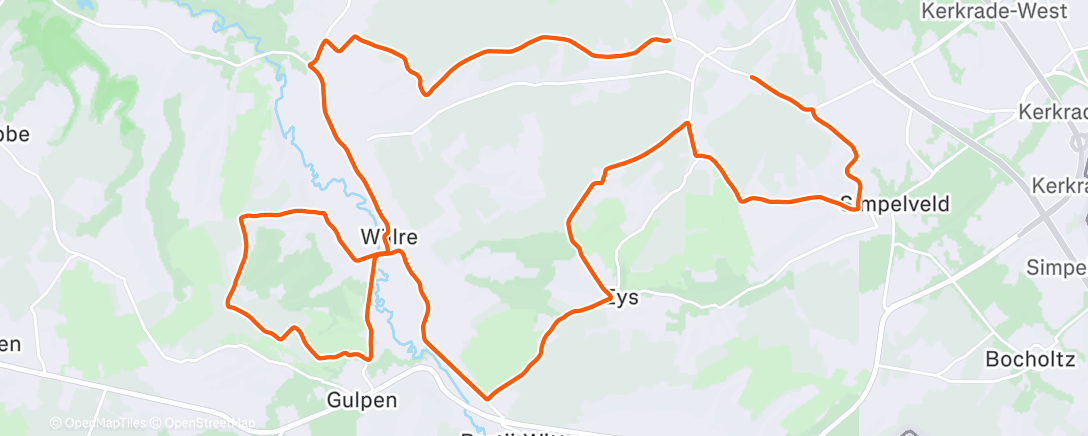 Map of the activity, Namiddagrit