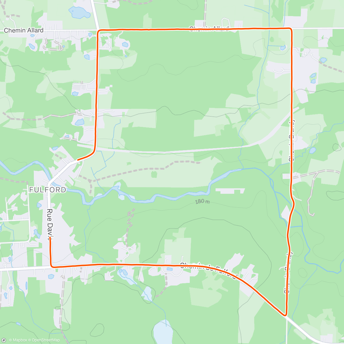 Map of the activity, Doublin up with Vinny