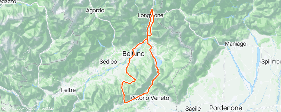 Map of the activity, San boldo 🤌🏻