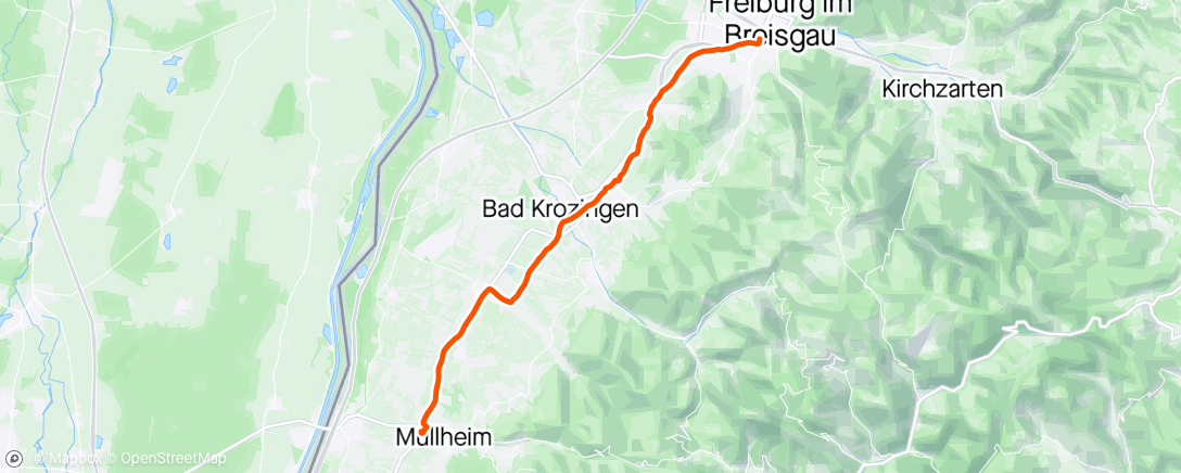 Map of the activity, Arbeitsweg (zurück)