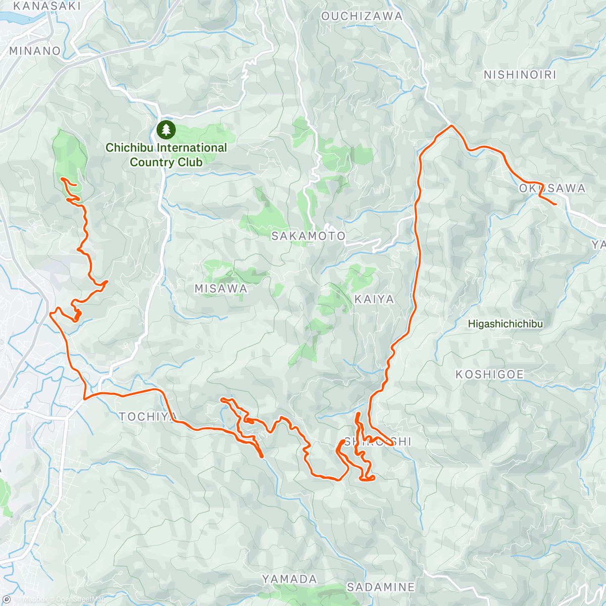 Map of the activity, シャチのシェイクダウン🫶