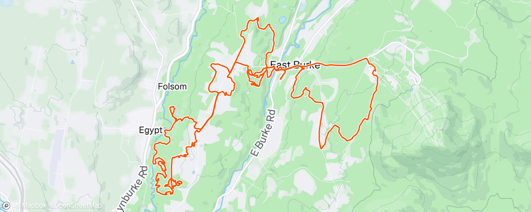 Map of the activity, Gave myself a paid holiday after last nights cleanup