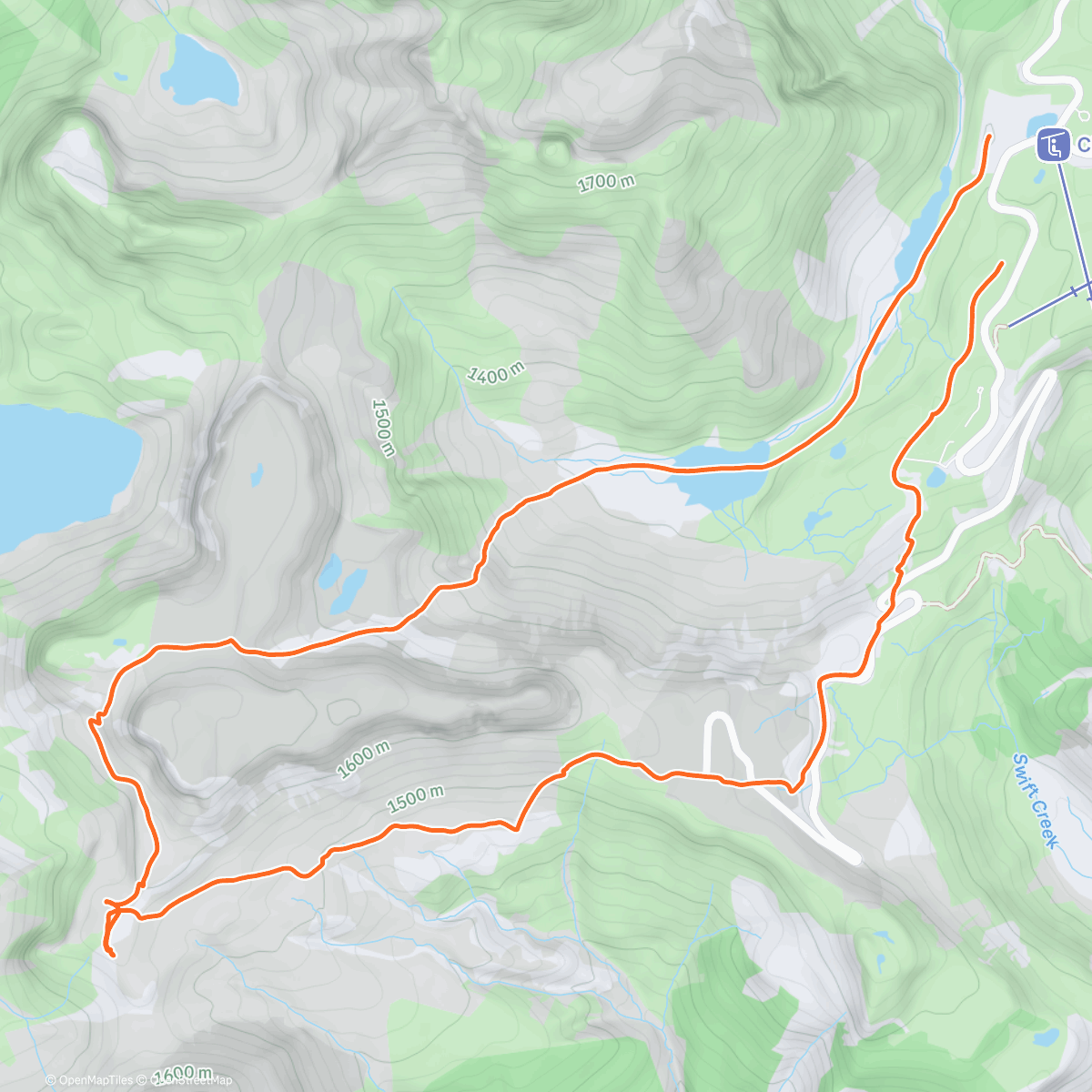 Map of the activity, Aiare2, day2