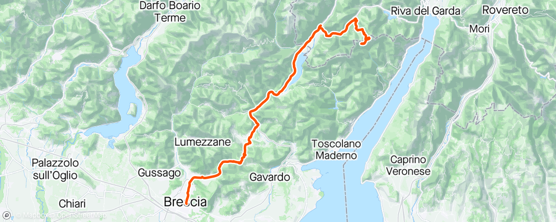 Map of the activity, To Brescia 🇮🇹