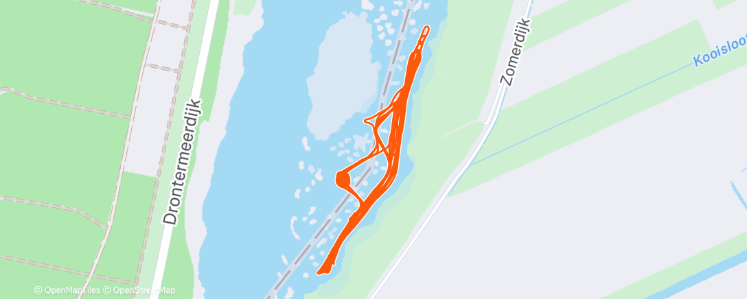 Карта физической активности (Middagrit schaatsen)