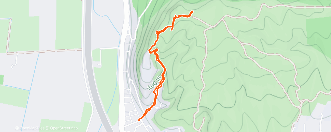 Карта физической активности (Forteresse de Mornas)