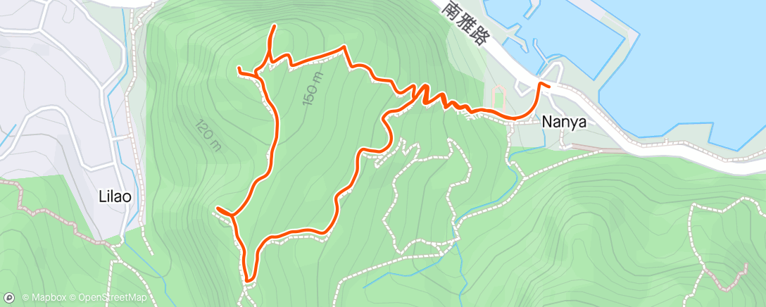 Map of the activity, 午後健行