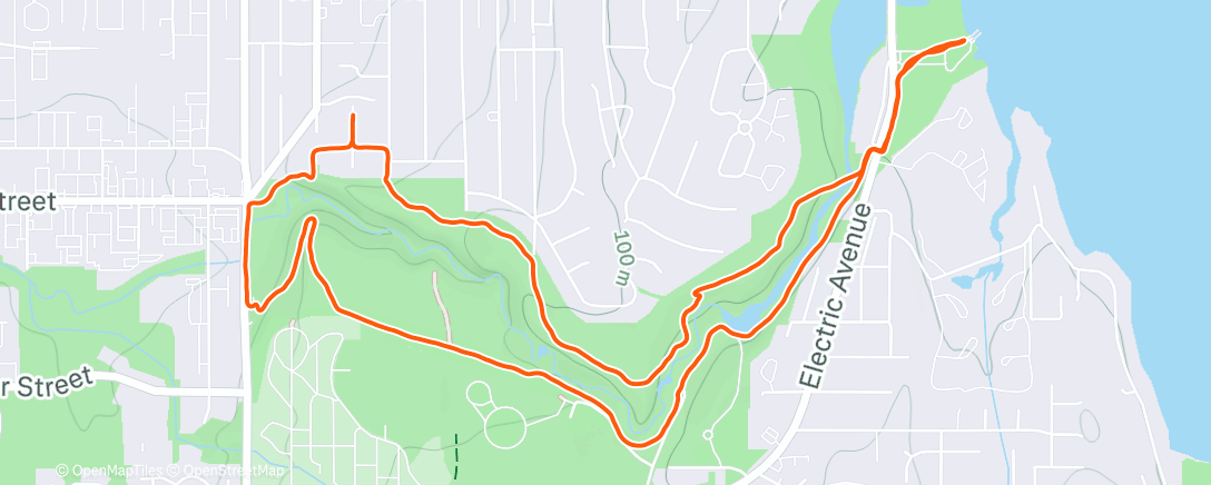 Map of the activity, Soup street run club