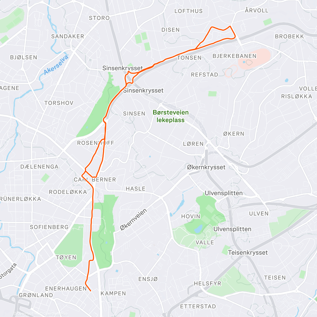 Map of the activity, In my opinion